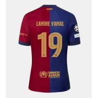 Barcelona Lamine Yamal #19 Domáci futbalový dres 2024-25 Krátky Rukáv